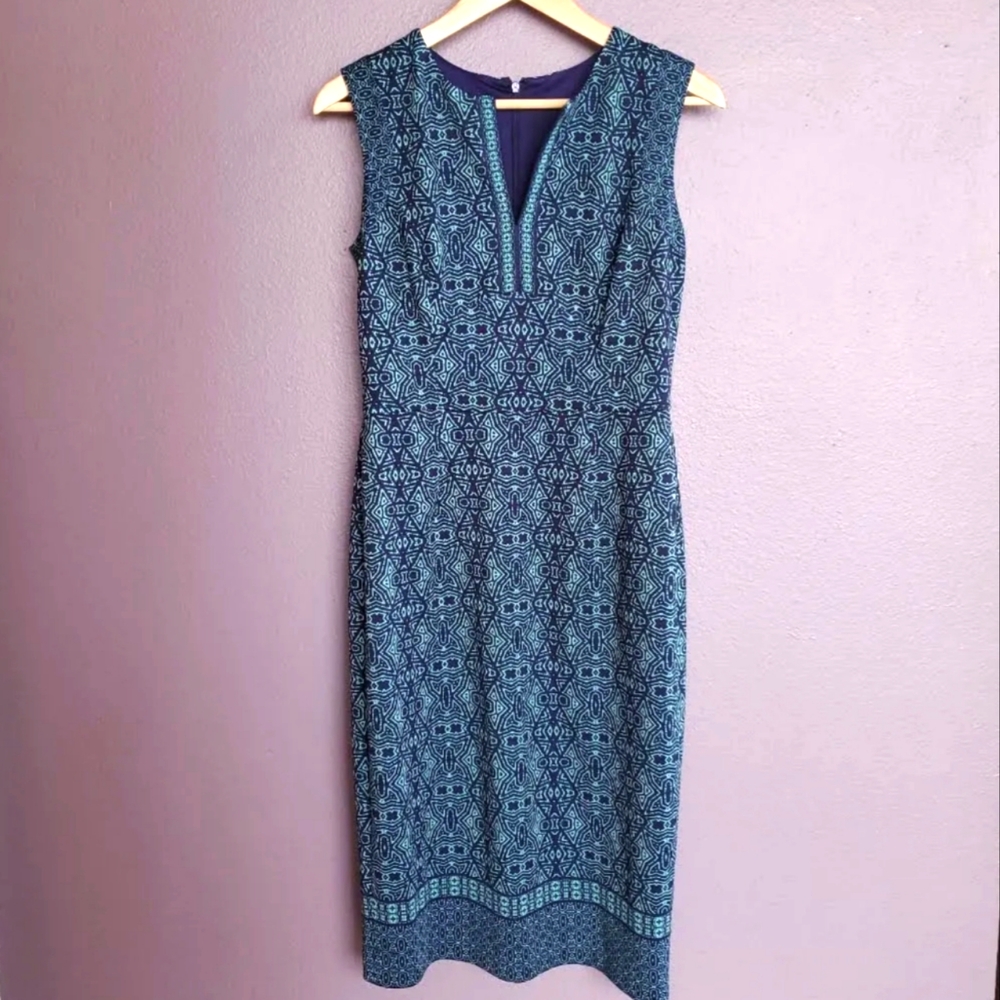 ADORNE TATUM SCUBA KNIT DRESS